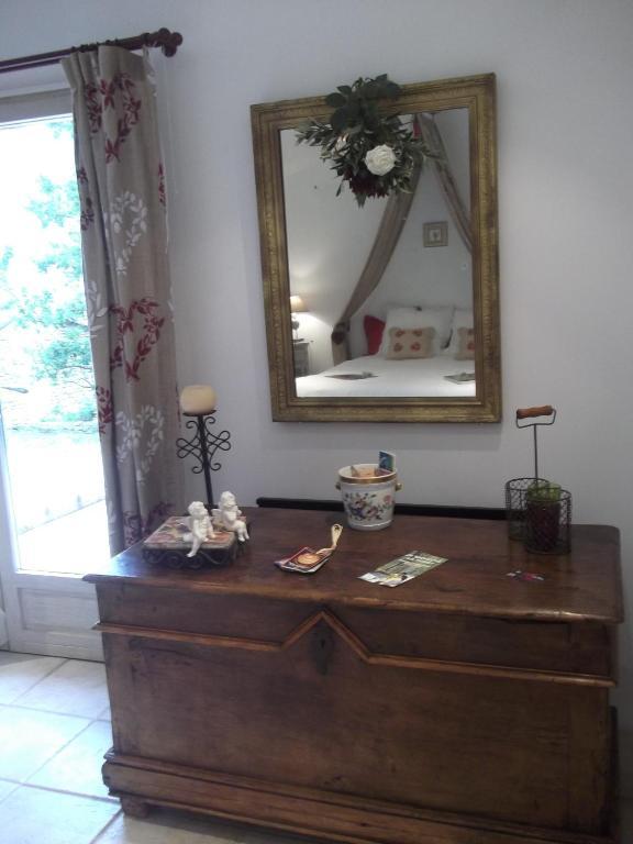 Gasthaus La Bastide Du Vallon Saumane-de-Vaucluse Zimmer foto