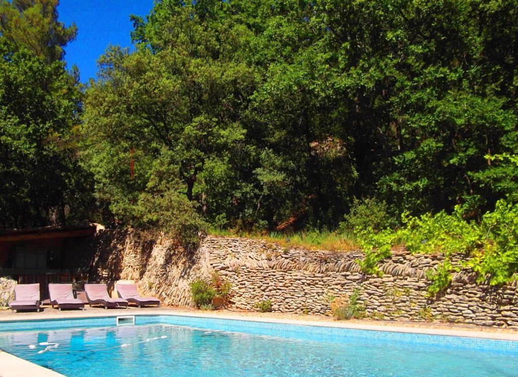 Gasthaus La Bastide Du Vallon Saumane-de-Vaucluse Exterior foto